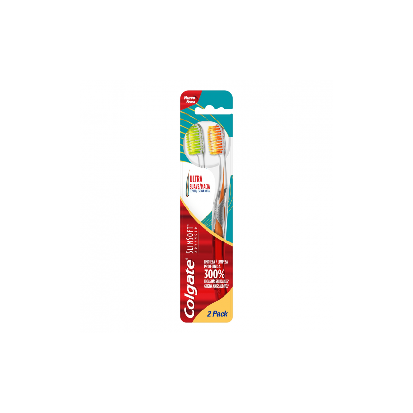 ESCOVA DENTAL COLGATE SLIM SOFT ADVANCED ULTRA MACIA 2 UN