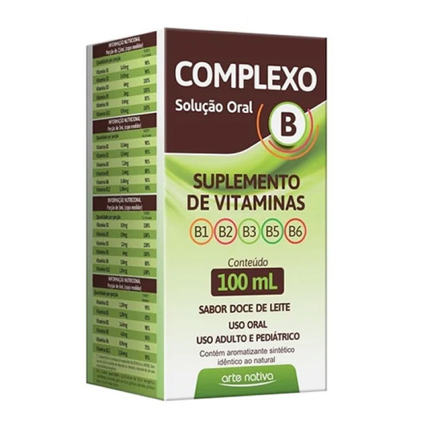 COMPLEXO B 100ML VITAMINAS 