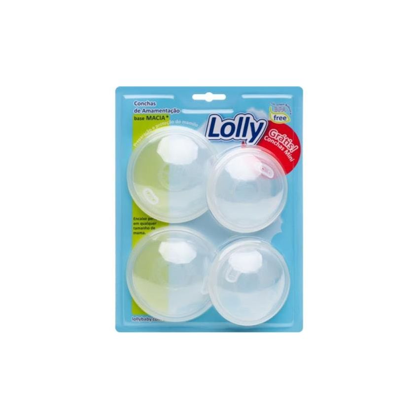 CONCHA AMAMENTAÇÃO MACIA TRANSPARENTE - LOLLY