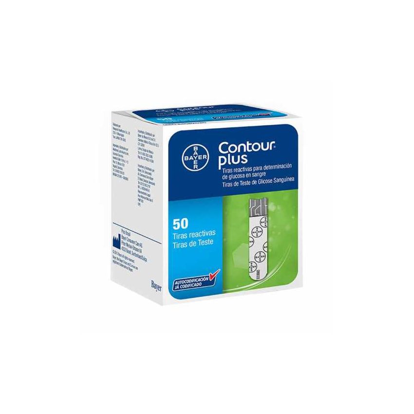 CONTOUR PLUS COM 50 TIRAS