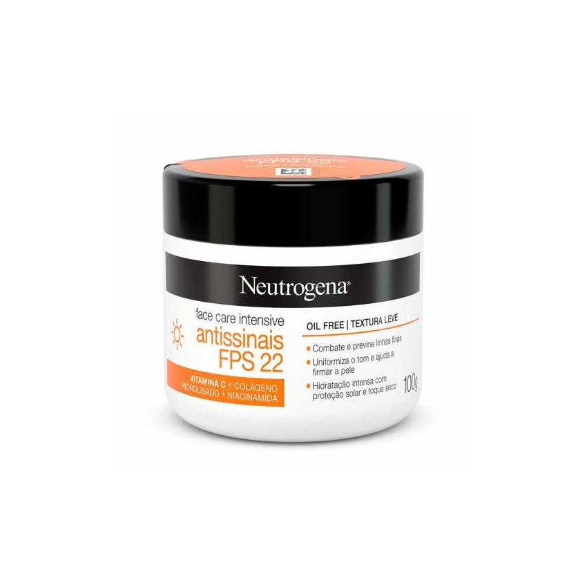 NEUTROGENA ANTISSINAIS FPS 22 DIURNO 100G
