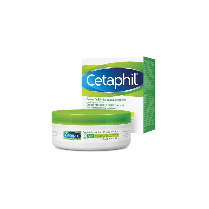 CREME HIDRATANTE NOTURNO CETAPHIL 48 GRAMAS