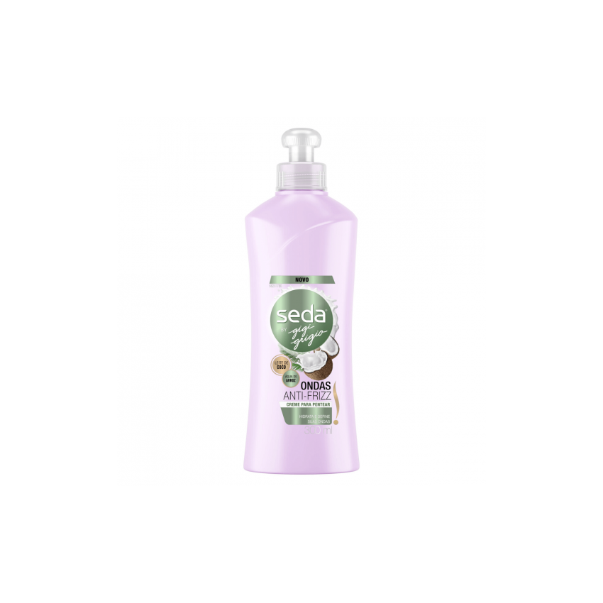 CREME PARA PENTEAR SEDA ONDAS ANTI-FRIZZ 300ML
