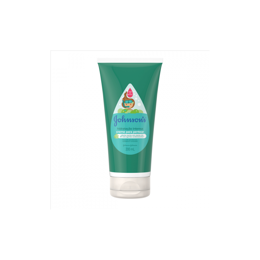 CREME PARA PENTEAR JOHNSON´S BABY HIDRATAÇÃO INTENSA 200ML