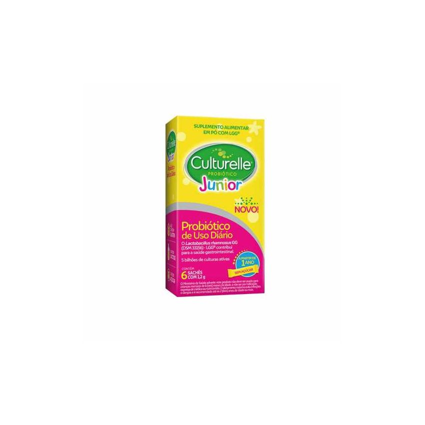 CULTURELLE PROBIOTICO JUNIOR COM 6 SACHES