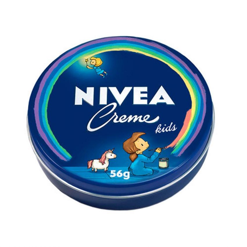 CREME HIDRATANTE FACIAL NIVEA KIDS LATA 56G
