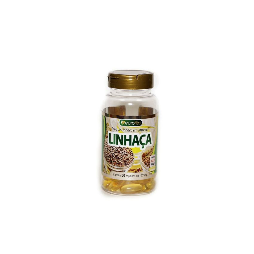 ÓLEO DE LINHAÇA COM 60 CAPSULAS