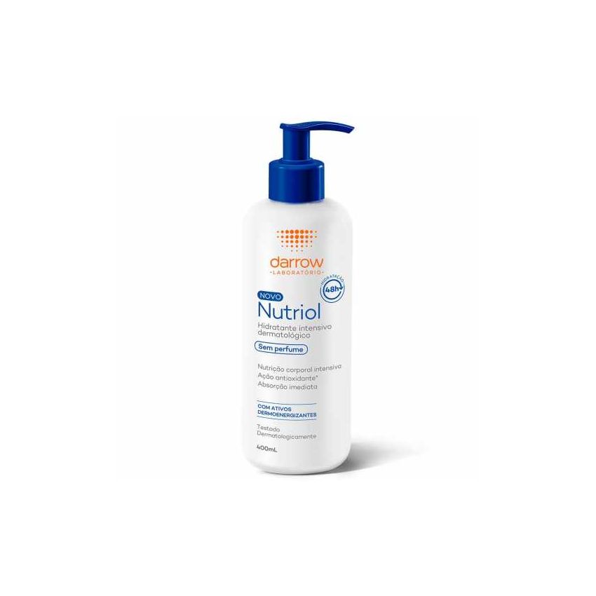 HIDRATANTE INTENSIVO NUTRIOL SEM PERFUME 400ML