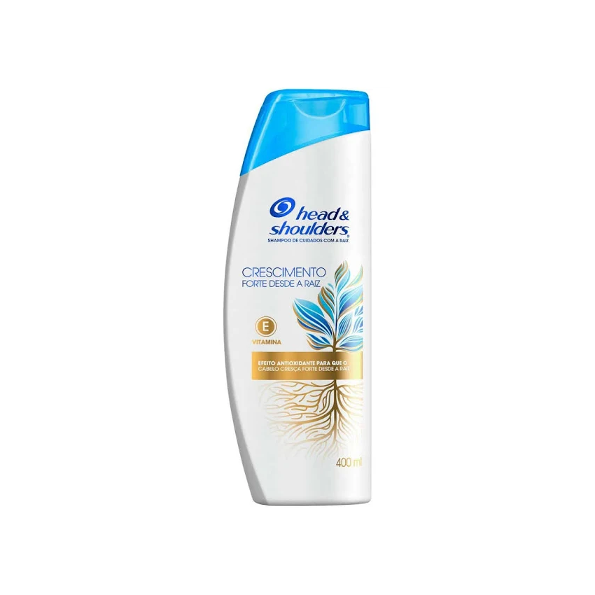 SHAMPOO HEAD & SHOULDERS CRESCIMENTO FORTE DESDE A RAIZ400ML