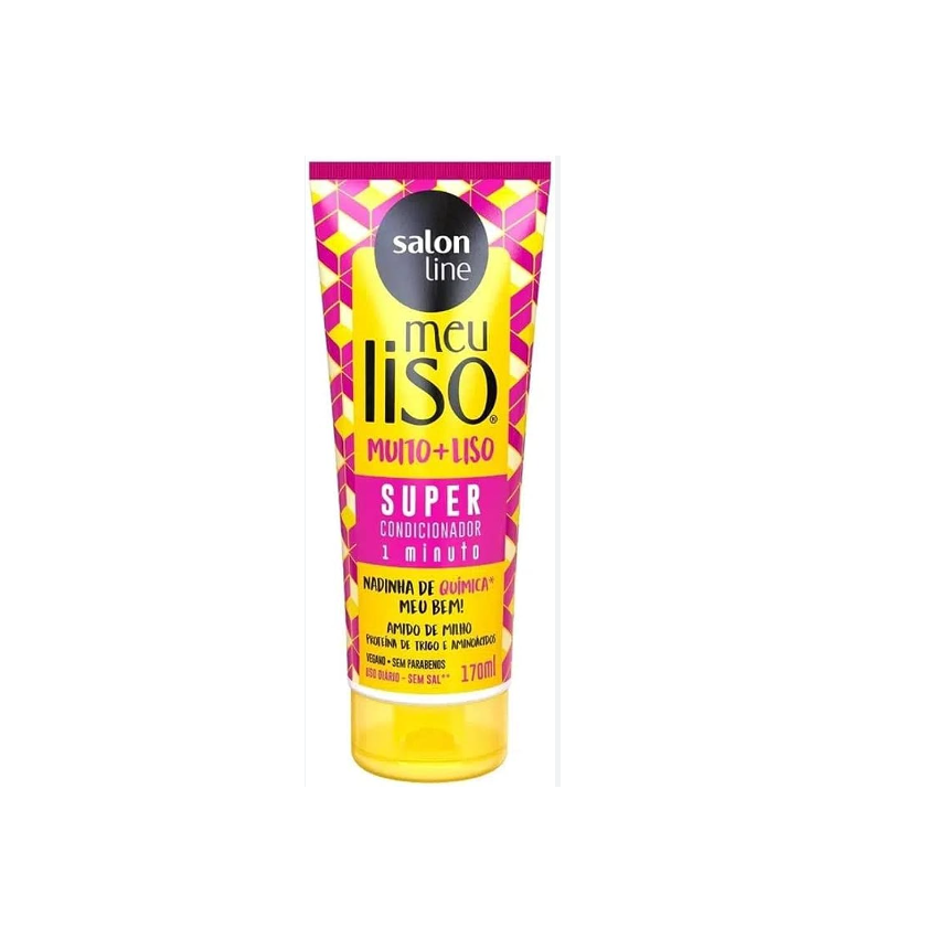 CONDICIONADOR SALON LINE MEU LISO MUITO LISO COM 170ML 