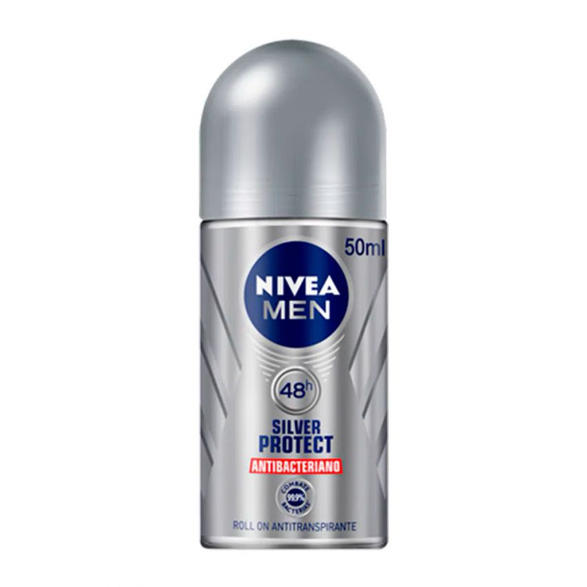 DESODORANTE ROLL-ON NIVEA SILVER PROTECT 50ML
