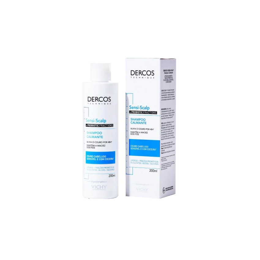 SHAMPOO DERCOS CALMANTE VICHY COM 200ML