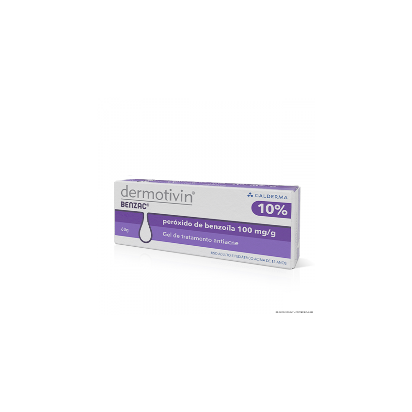 BENZAC AC 100MG AQUOSA GEL COM 60G