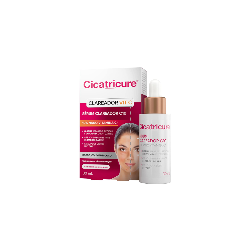 CICATRICURE SERUM CLAREADOR COM 30ML