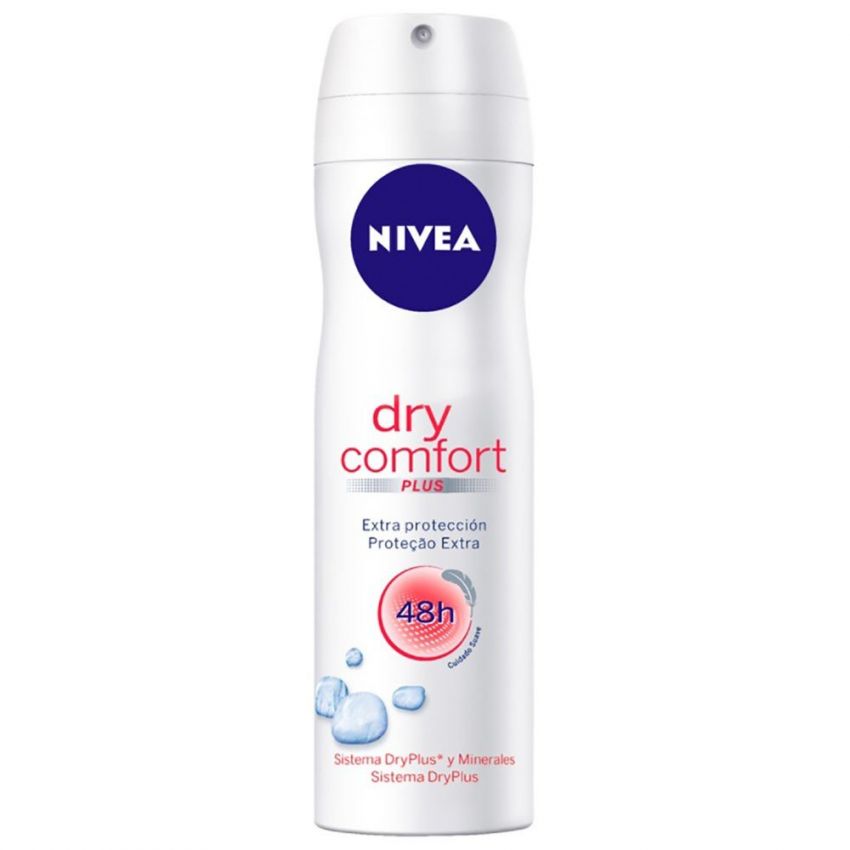 DESODORANTE AEROSOL NIVEA DRY COMFORT PLUS 150ML
