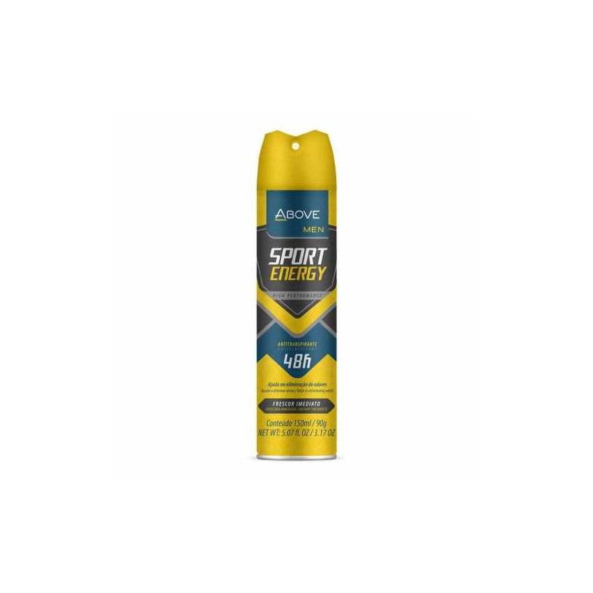 DESODORANTE ABOVE MEN SPORT COM 150ML