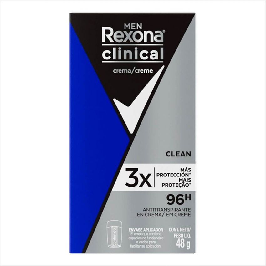 DESODORANTE CREME REXONA MEN CLINICAL 48G