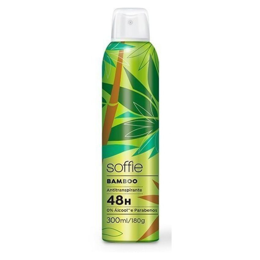 DESODORANTE AEROSOL SOFFIE BAMBOO 300ML 