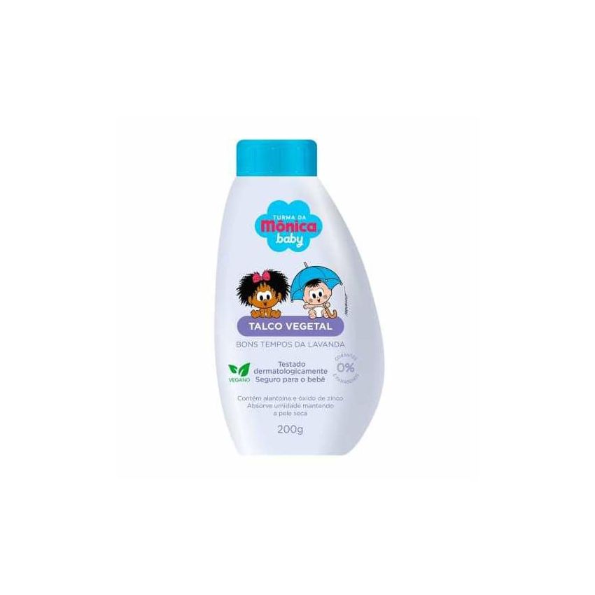 TALCO TURMA DA MONICA BABY LAVANDA 200ML