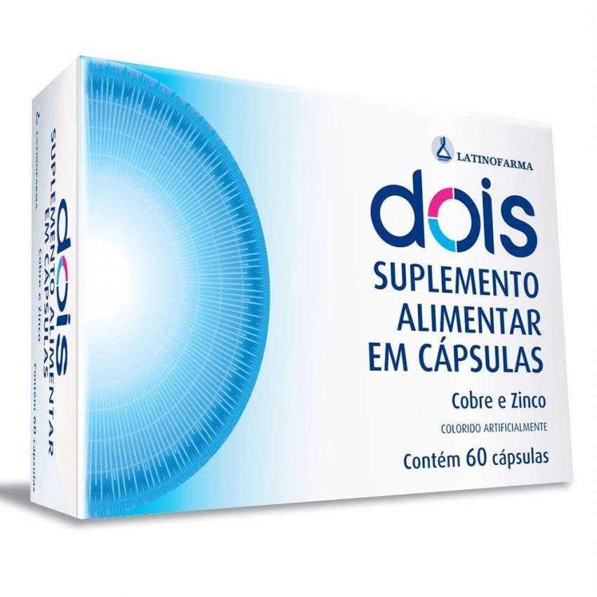 DOIS SUPLEMENTO ALIMENTAR COM 60 CÁPSULAS