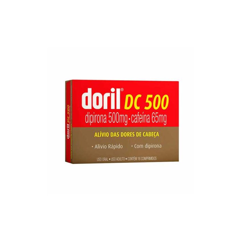 DORIL DC 500 COM 16 COMPRIMIDOS