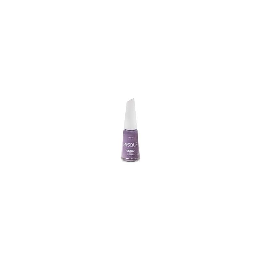 ESMALTE RISQUE ROXO SEM CRISE COM 8ML