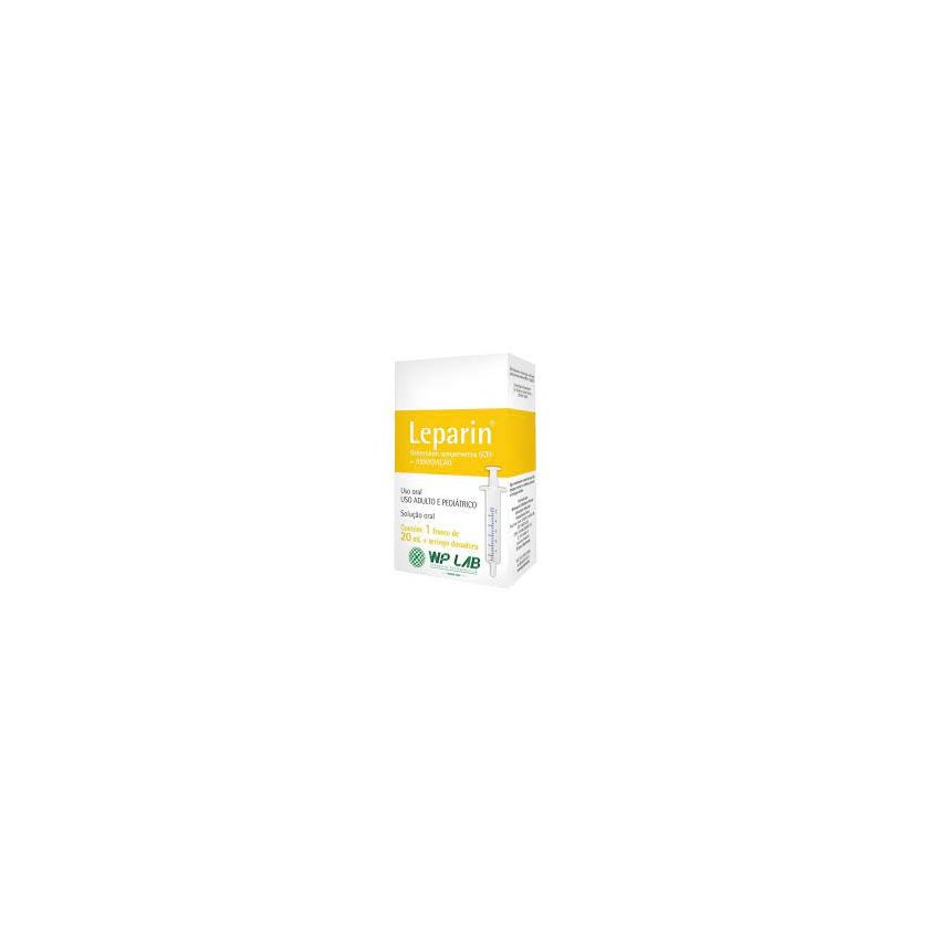 LEPARIN SOLUÇÃO ORAL GOTAS COM 20ML