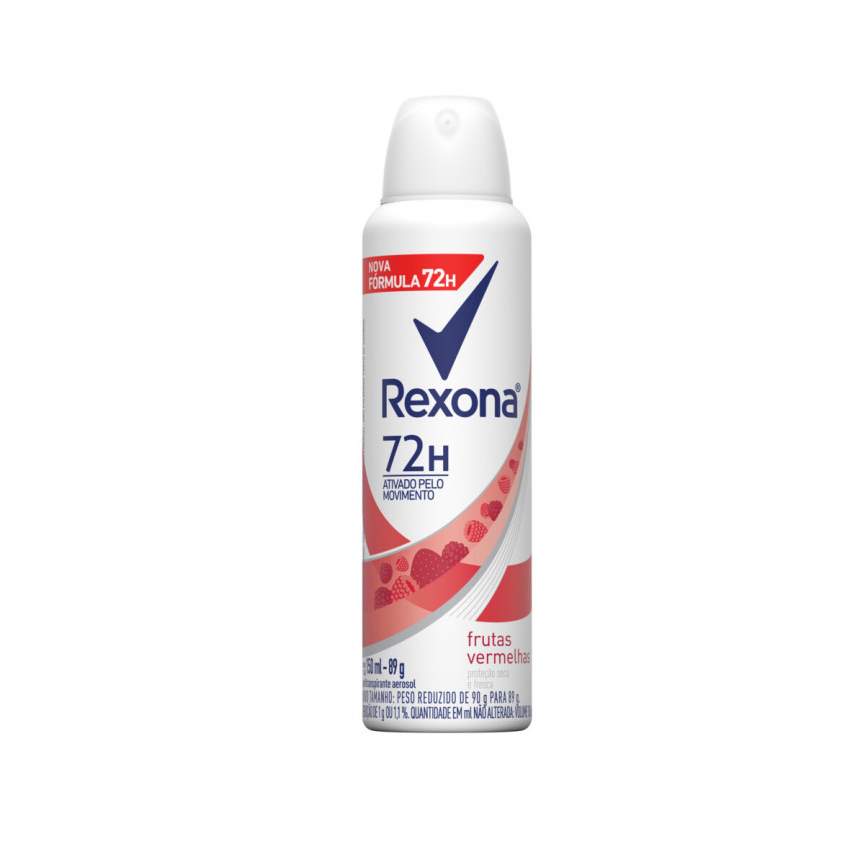 DESODORANTE AEROSOL REXONA FRUTAS VERMELHAS 72HORAS 150ML