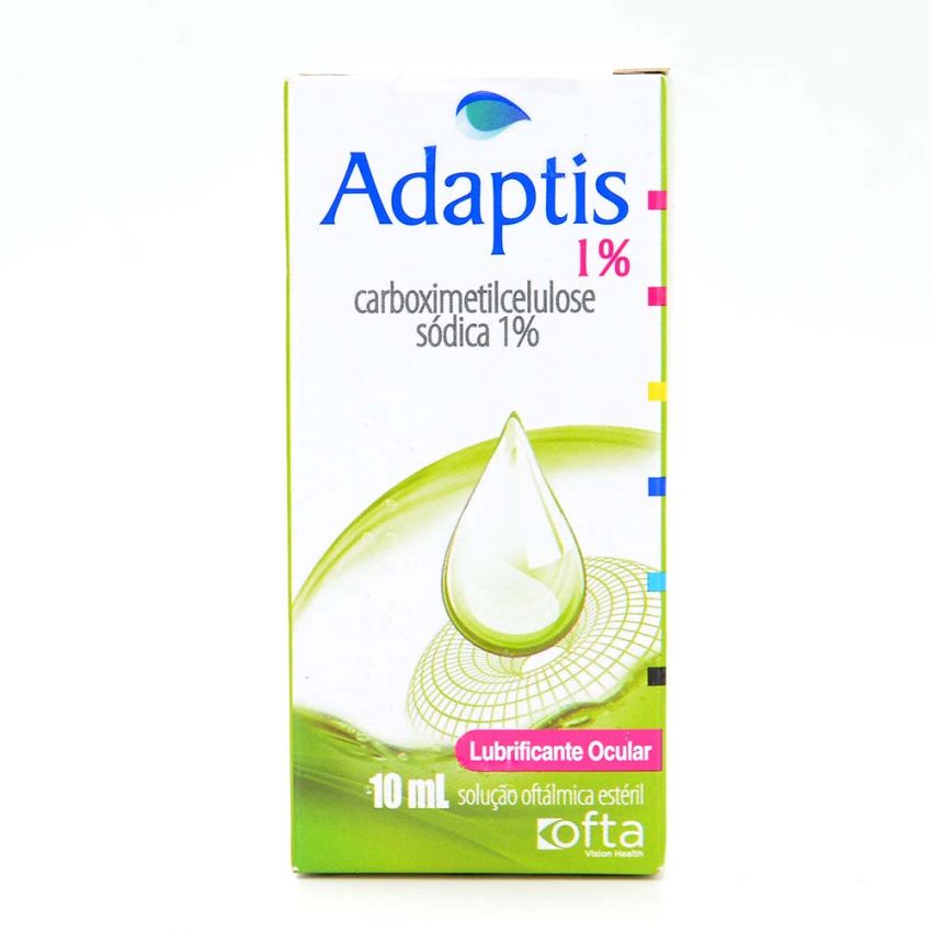 ADAPTIS SOLUÇÃO OFTÁLMICA 1% 10ML