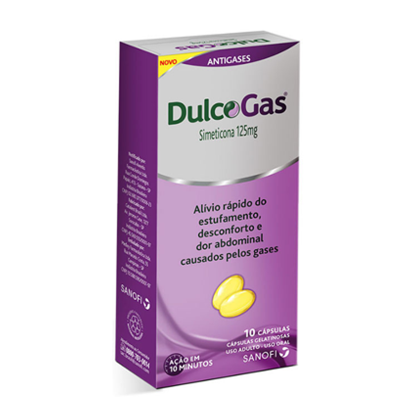 DULCOGAS 125MG C/10 COMPRIMIDOS