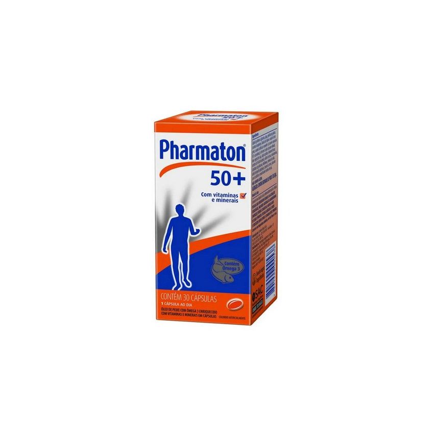 PHARMATON 50+ COM 30 CÁPSULAS