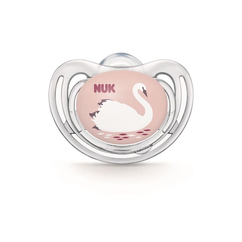 CHUPETA FREESTYLE NUK 0-6 MESES ROSA