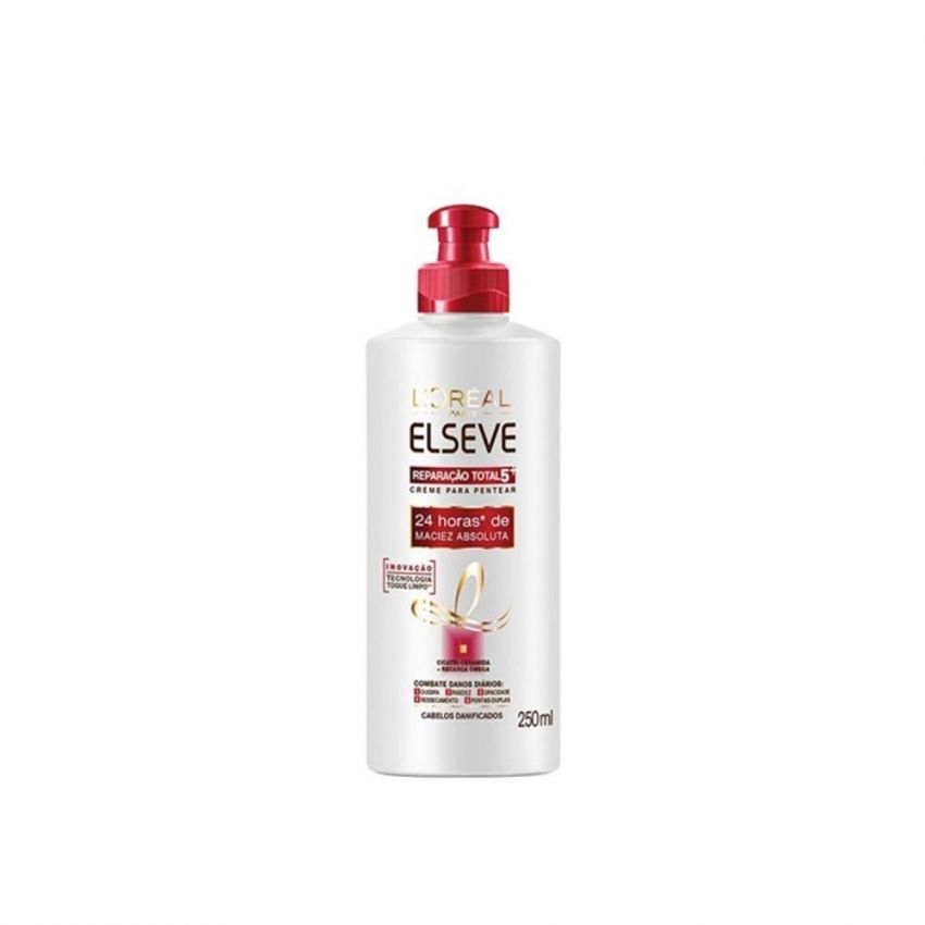 CREME PARA PENTEAR ELSÉVE REPARAÇÃO TOTAL 5+ 250ML