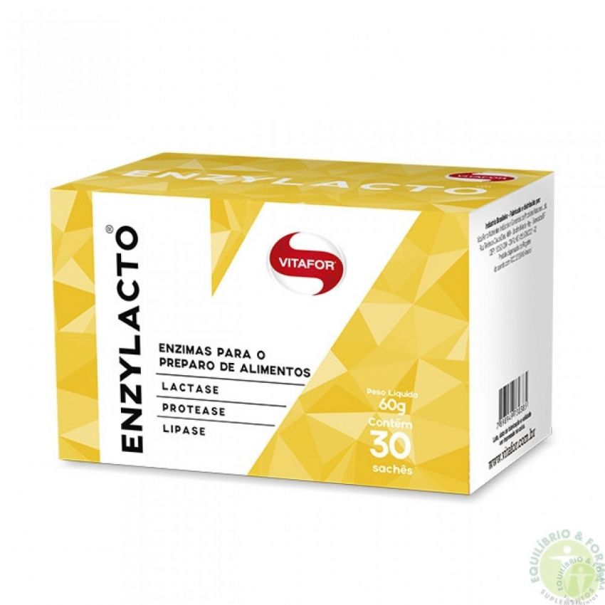 ENZYLACTO COM 30 SACHÊS 2G CADA