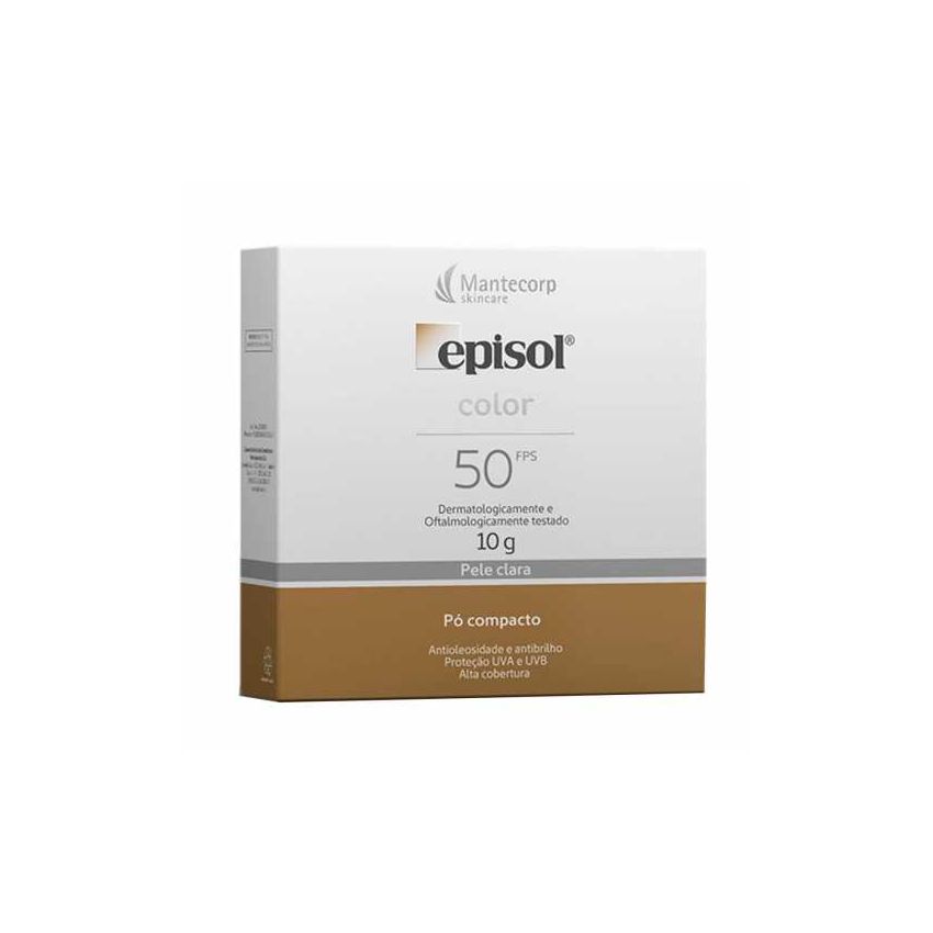 EPISOL COLOR FPS 50 PELE CLARA 10G 