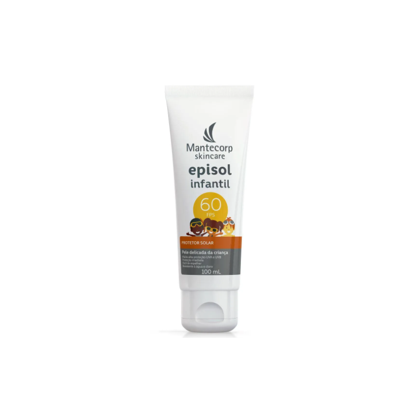 PROTETOR SOLAR EPISOL INFANTIL FPS60 COM 100ML