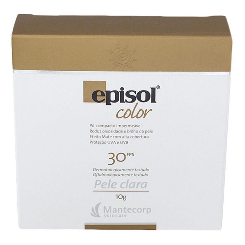 EPISOL COLOR FPS 30 PELE CLARA 10G