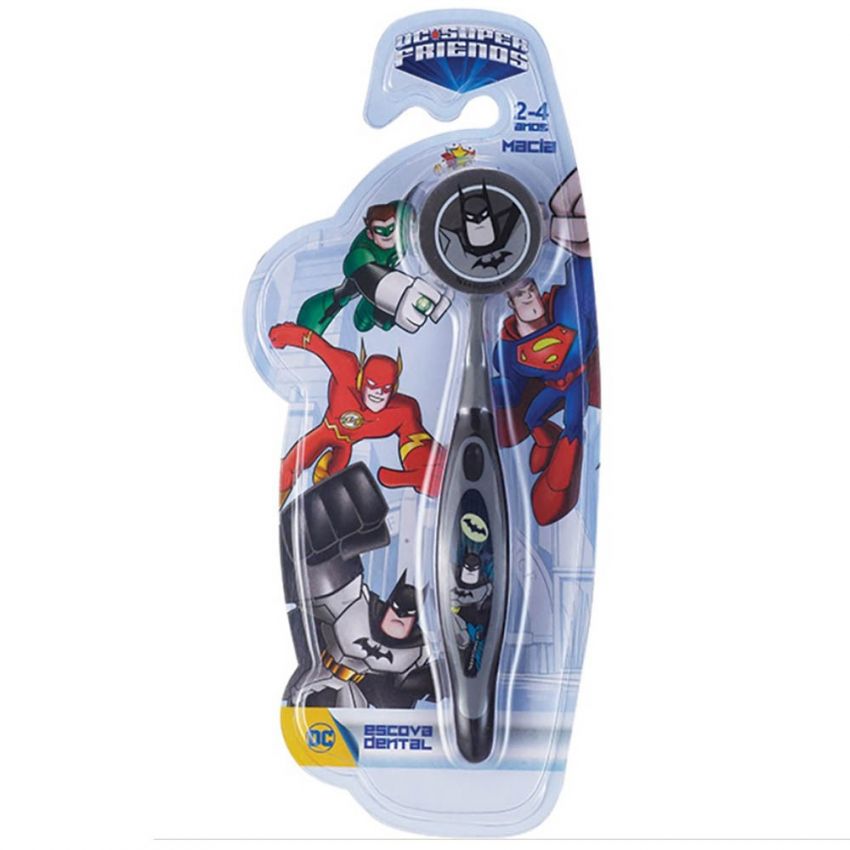 ESCOVA DENTAL INFANTL BATMAN SUPER FRIENDS UNIDADE