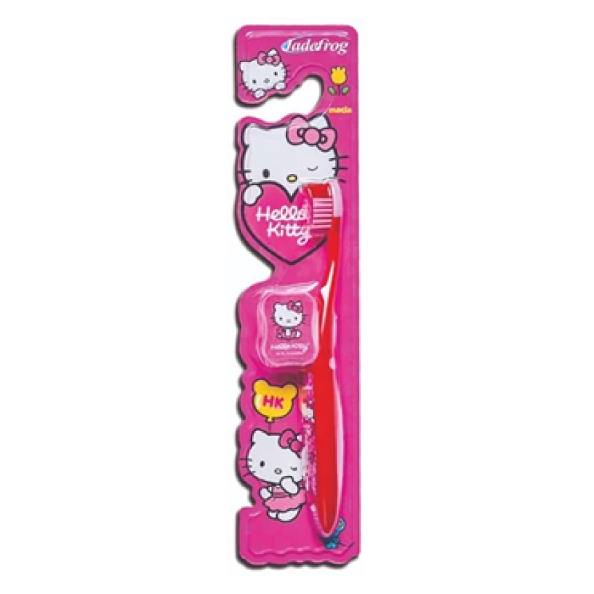 ESCOVA DENTAL INFANTIL JADEFROG HELLO KITTY UNIDADE