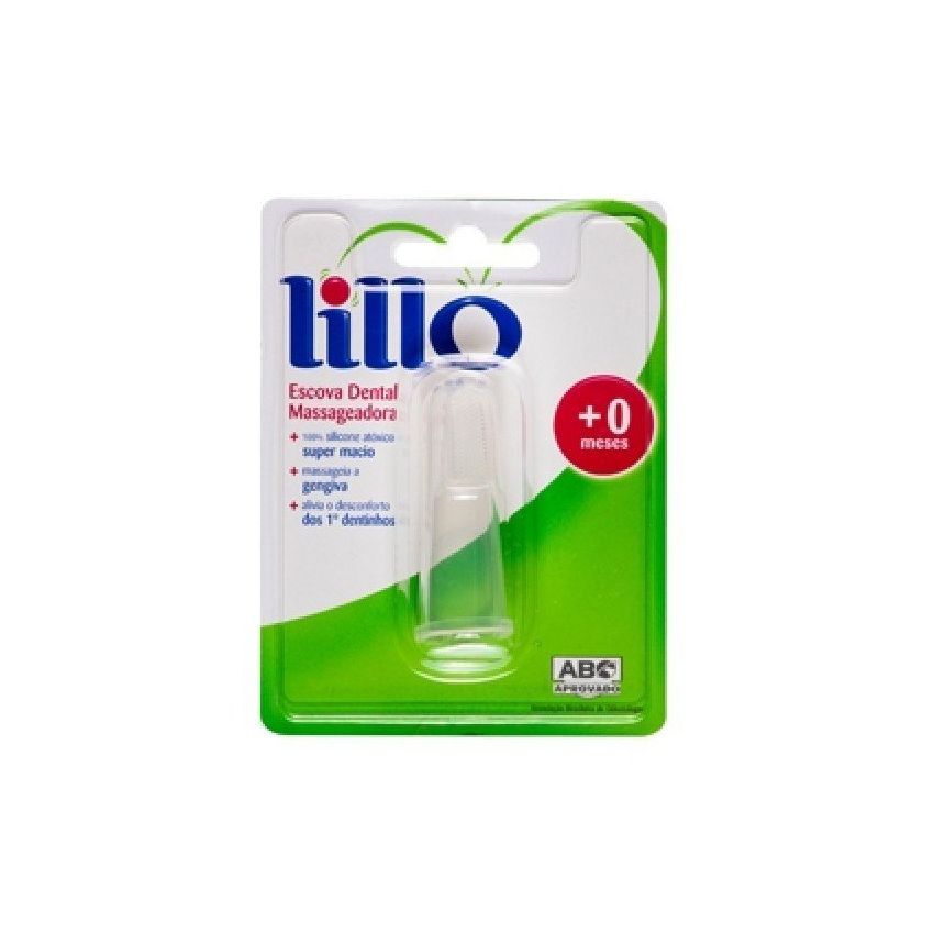 ESCOVA DE DENTE MASSAGEADORA SILICONE LILLO
