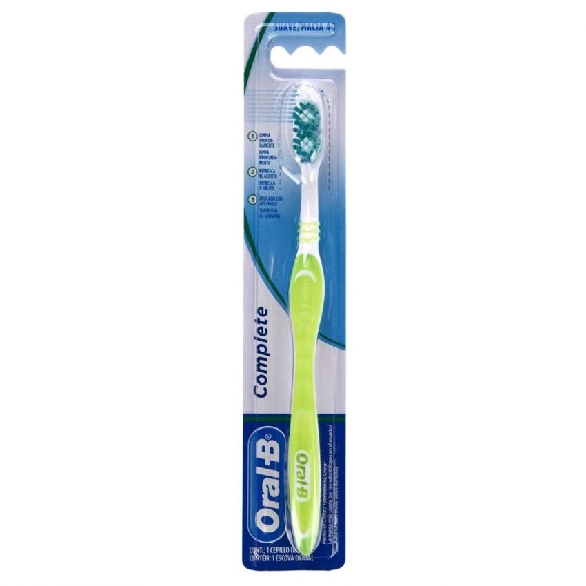 ESCOVA DENTAL ORAL-B COMPLETE SUAVE UNIDADE