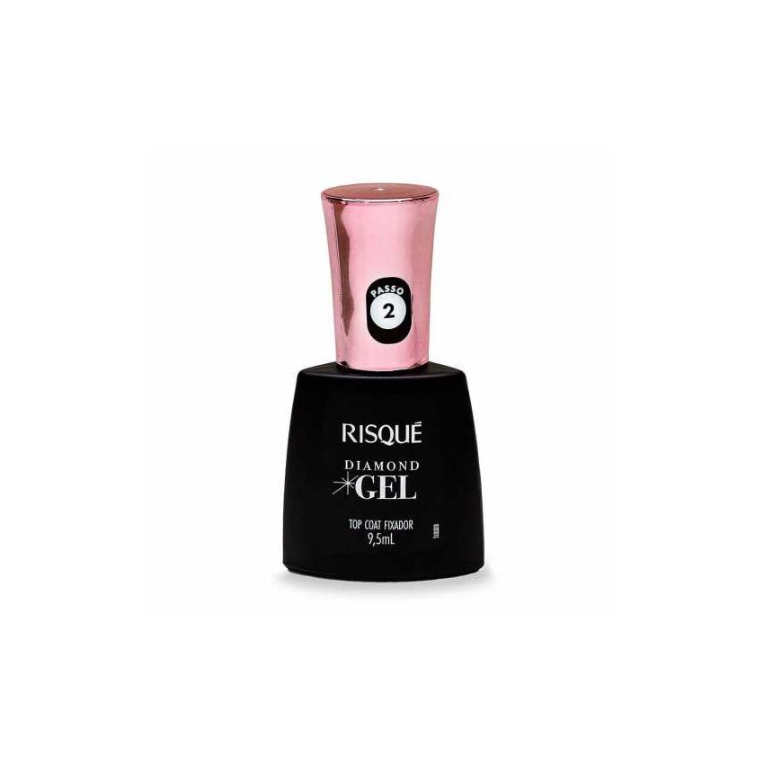 ESMALTE RISQUE GEL TOP COAT FIXADOR 9,5ML