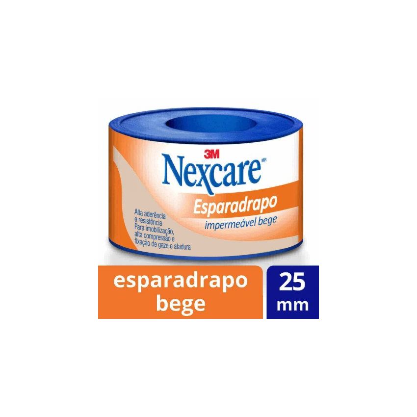 ESPARADRAPO NEXCARE IMPERMEAVEL BEGE 25X3M