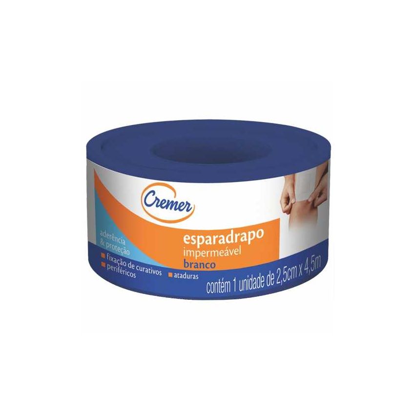 CREMER ESPARADRAPO IMPERMEAVEL 2,5X4,5 BRANCO