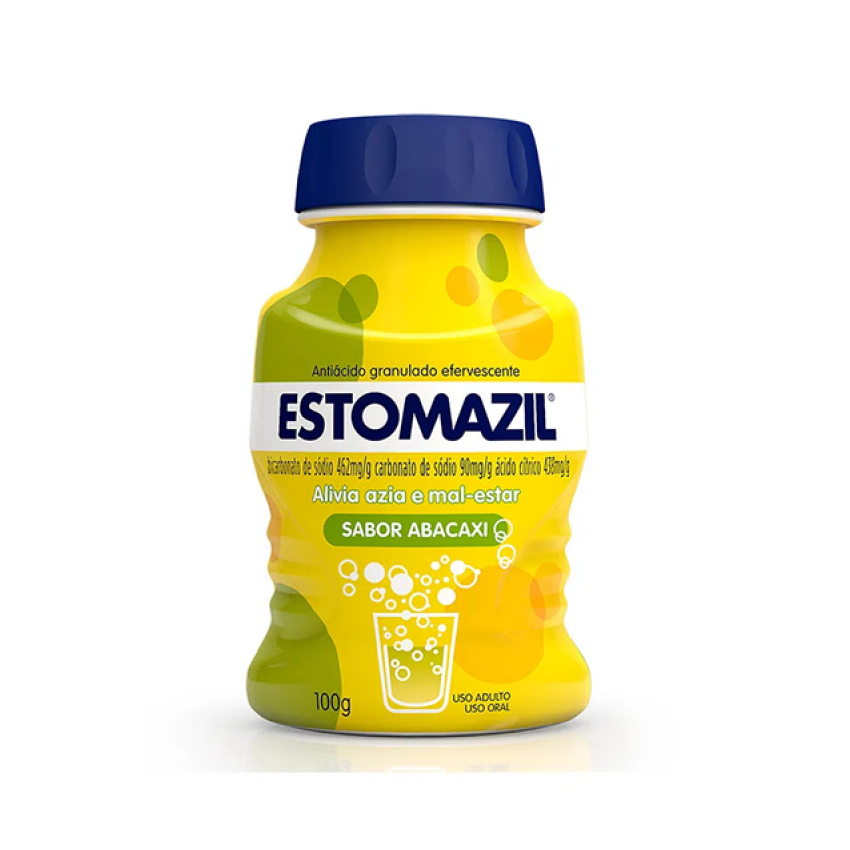 ESTOMAZIL SABOR ABACAXI COM 100 GRAMAS