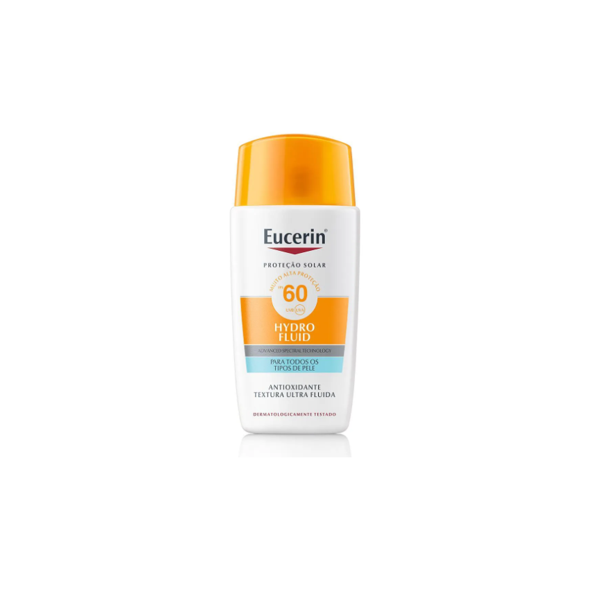 PROTETOR SOLAR FACIAL SUIN HYDRO FLUID FPS60 COM 50ML