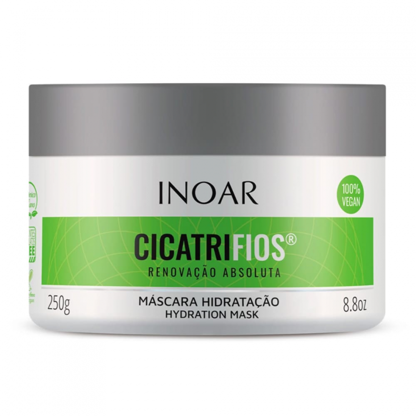 MASCARA INOAR CICATRIFIOS RENOVAÇÃO ABSOLUTA 250 GRAMAS