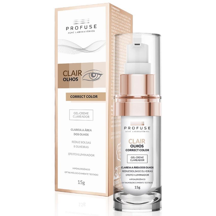 PROFUSE CLAIR OLHOS CORRECT COLOR GEL/CREME CLAREADOR 15G