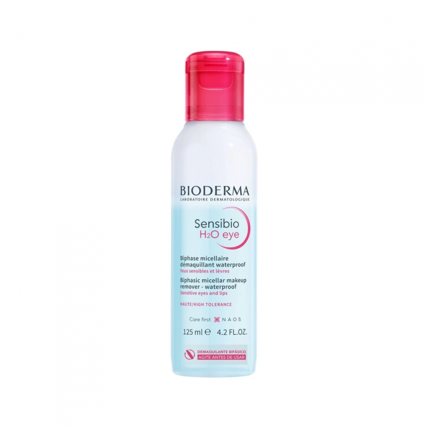 AGUA MICELAR BIODERMA SENSIBIO H2O EYE 125ML