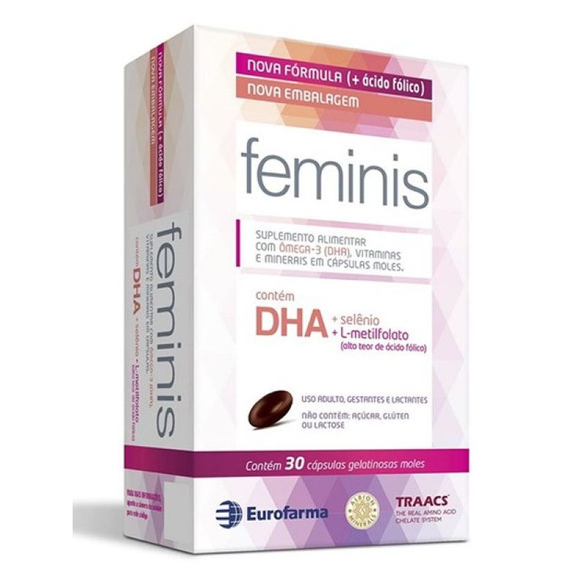FEMINIS DHA COM 30 CÁPSULAS 